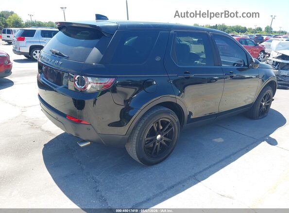 SALCP2BG9HH655987 2017 LAND ROVER DISCOVERY SPORT Черный Задняя правая четверть