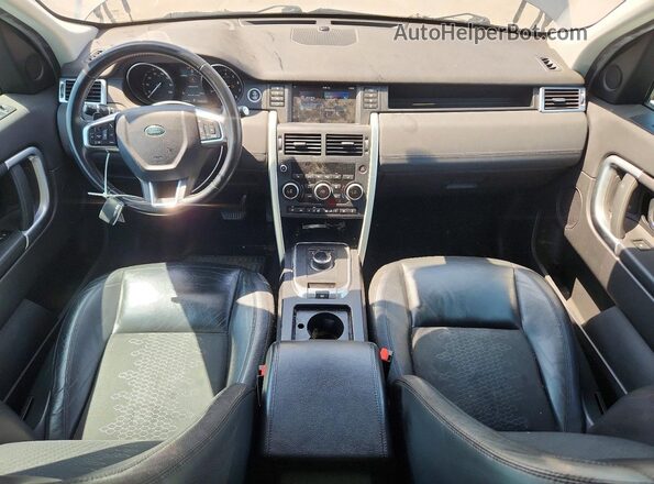 SALCP2BG9HH659960 2017 LAND ROVER DISCOVERY Серый Вид панели приборов