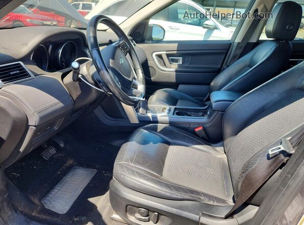 SALCP2BG9HH659960 2017 LAND ROVER DISCOVERY Серый Вид салона спереди