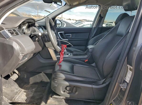 SALCP2BG9HH690917 2017 LAND ROVER DISCOVERY Серый Вид салона спереди