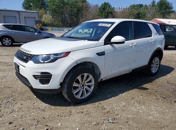 SALCP2FX1KH793038 2019 LAND ROVER DISCOVERY White Vista tres cuartos delantera izquierda