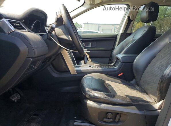 SALCP2FX1KH793038 2019 LAND ROVER DISCOVERY White Vista interior delantera