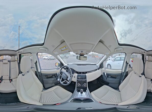SALCP2FX2PH337167 2023 LAND ROVER DISCOVERY White სალონის 360-გრადუსიანი ხედი