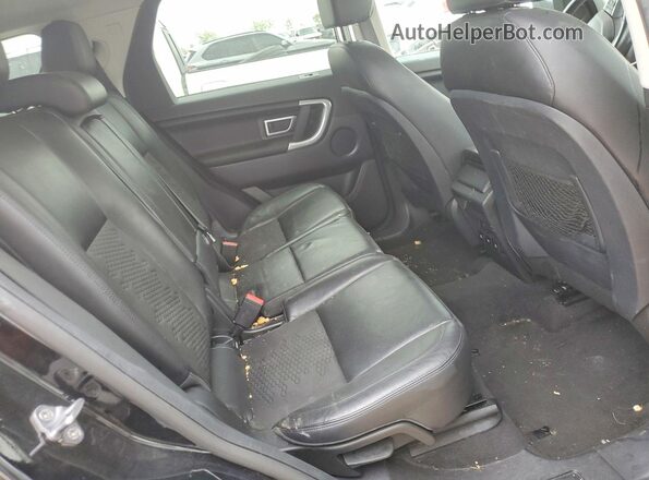 SALCP2FX4KH812861 2019 LAND ROVER DISCOVERY Черный Вид задних сидений