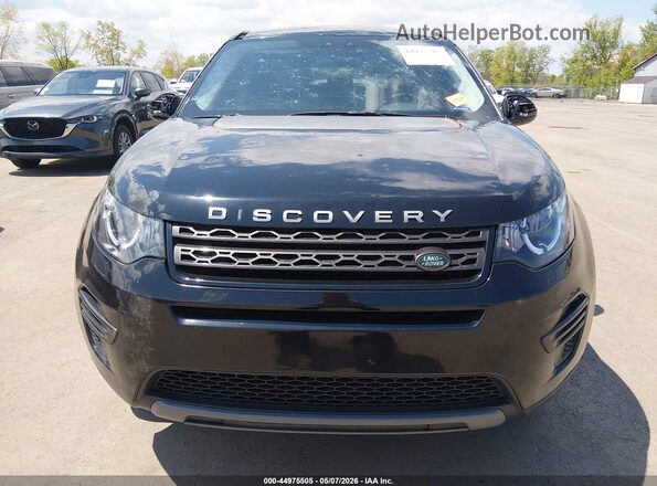 SALCP2FX6KH786375 2019 LAND ROVER DISCOVERY SPORT Black Widok zestawu wskaźników