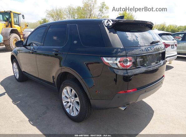 SALCP2FX6KH786375 2019 LAND ROVER DISCOVERY SPORT Black Tył lewy