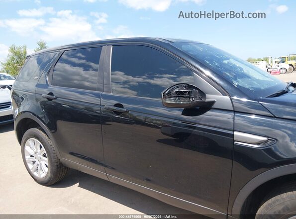 SALCP2FX6KH786375 2019 LAND ROVER DISCOVERY SPORT Black Widok wnętrza z tyłu