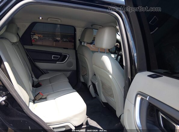 SALCP2FX6KH786375 2019 LAND ROVER DISCOVERY SPORT Black Widok naklejki z numerem VIN