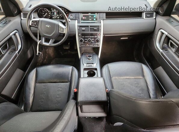 SALCP2FX6KH799336 2019 LAND ROVER DISCOVERY Черный Вид панели приборов