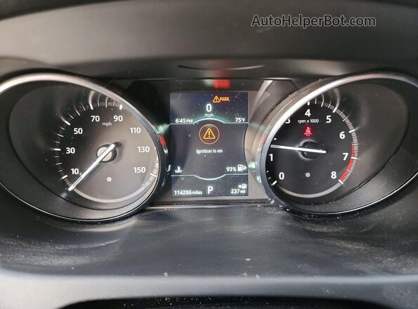SALCP2FX6KH799336 2019 LAND ROVER DISCOVERY Черный Вид щитка приборов