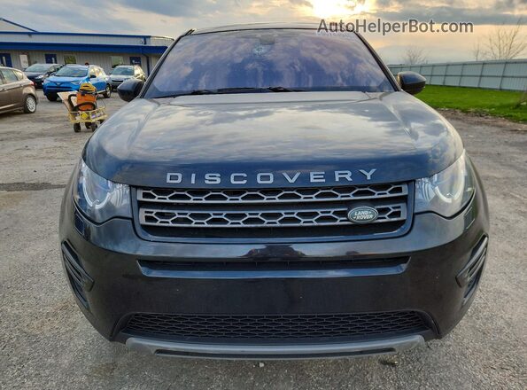 SALCP2FX6KH799336 2019 LAND ROVER DISCOVERY Черный Вид спереди