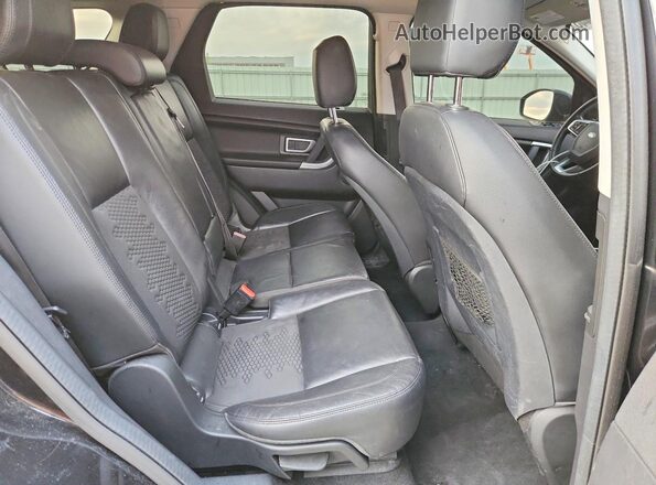SALCP2FX6KH799336 2019 LAND ROVER DISCOVERY Черный Вид задних сидений