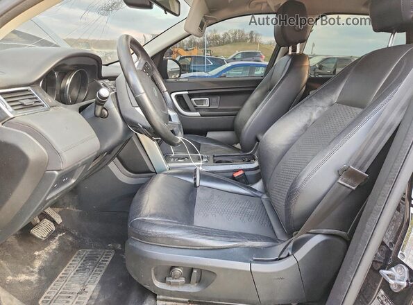 SALCP2FX6KH799336 2019 LAND ROVER DISCOVERY Черный Вид салона спереди