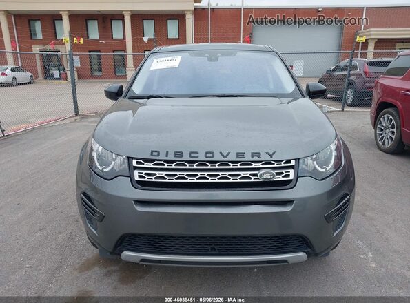 SALCP2FX9KH795815 2019 LAND ROVER DISCOVERY SPORT Gray Вид спереду