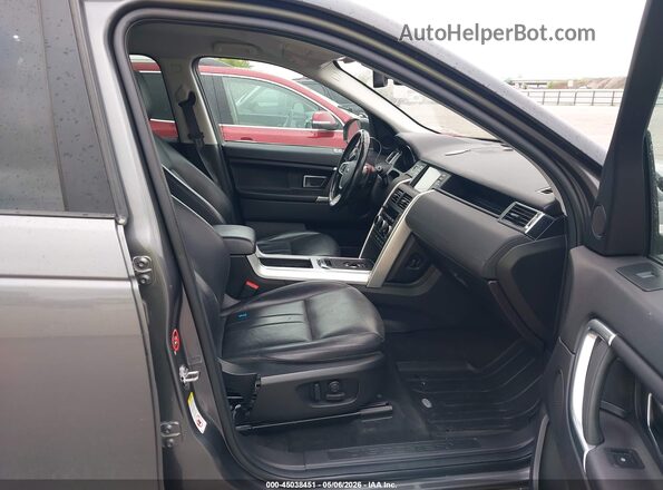 SALCP2FX9KH795815 2019 LAND ROVER DISCOVERY SPORT Gray Вид салону спереду