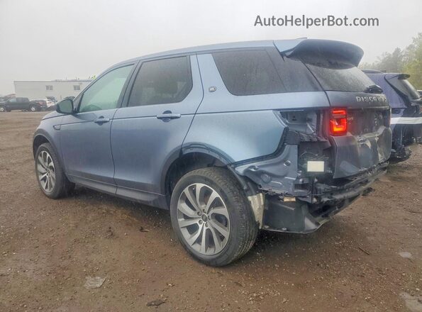 SALCP2FX9LH859630 2020 LAND ROVER DISCOVERY Синий Задняя левая четверть