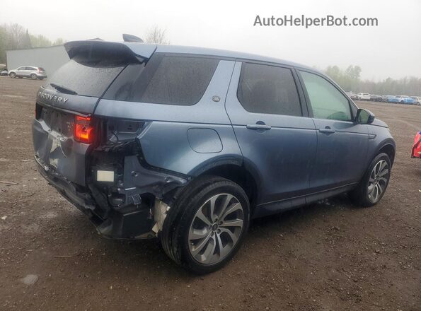 SALCP2FX9LH859630 2020 LAND ROVER DISCOVERY Синий Задняя правая четверть