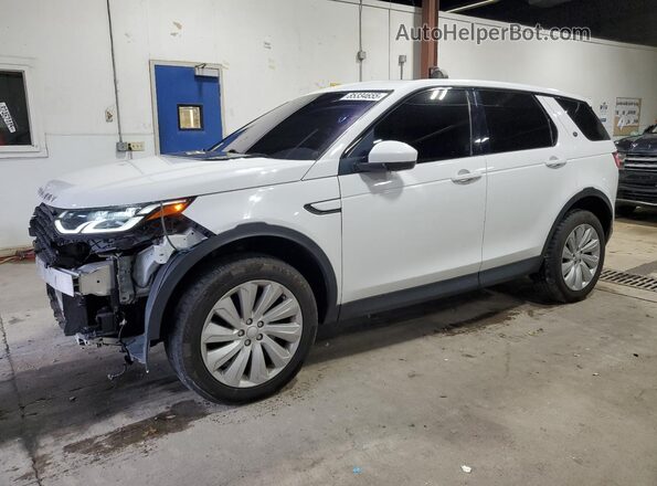 SALCP2FXXLH839290 2020 LAND ROVER DISCOVERY White წინა მარცხენა ხედი სამი მეოთხედიდან