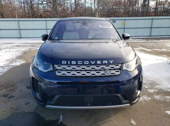 SALCP2FXXMH900493 2021 LAND ROVER DISCOVERY Blue Widok z przodu