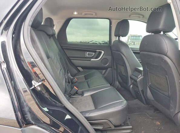 SALCP2RX3JH729206 2018 LAND ROVER DISCOVERY Черный Вид задних сидений