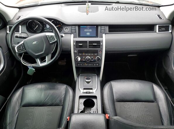 SALCP2RX3JH729206 2018 LAND ROVER DISCOVERY Черный Вид панели приборов