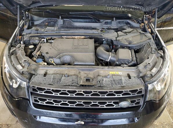 SALCP2RX7JH728480 2018 LAND ROVER DISCOVERY Black Widok komory silnika