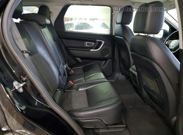 SALCP2RX7JH728480 2018 LAND ROVER DISCOVERY Black Widok wnętrza z tyłu