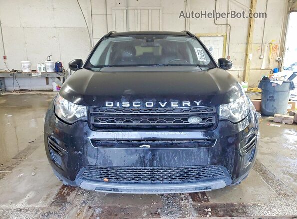 SALCP2RX7JH728480 2018 LAND ROVER DISCOVERY Black Widok z przodu