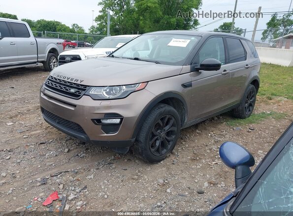 SALCR2BG1GH628307 2016 LAND ROVER DISCOVERY SPORT Коричневый Передняя левая четверть