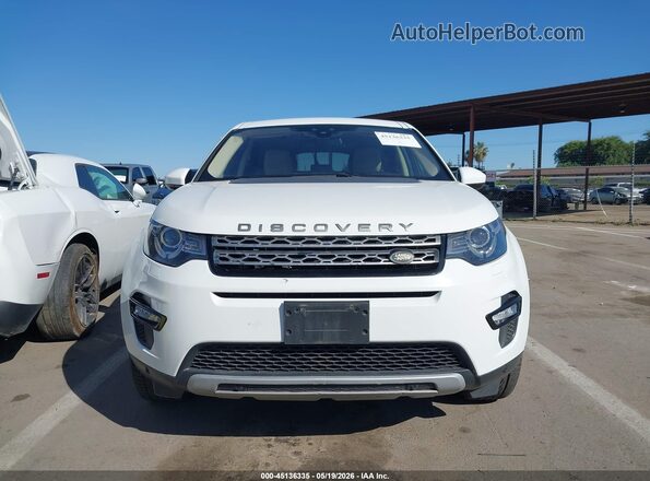 SALCR2FX3KH811615 2019 LAND ROVER DISCOVERY SPORT White Вид щитка приладів
