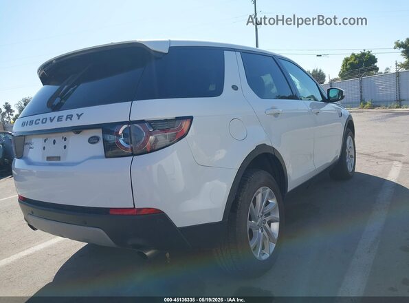 SALCR2FX3KH811615 2019 LAND ROVER DISCOVERY SPORT White Задня права чверть