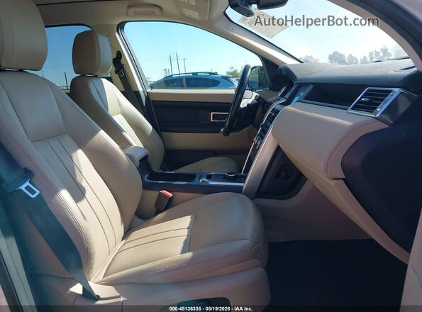 SALCR2FX3KH811615 2019 LAND ROVER DISCOVERY SPORT White Вид салону спереду