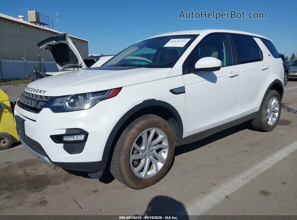 SALCR2FX3KH811615 2019 LAND ROVER DISCOVERY SPORT White Передня ліва чверть