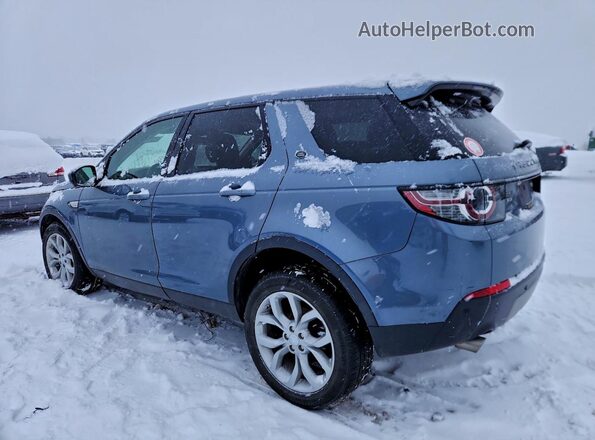 SALCR2FX5KH794221 2019 LAND ROVER DISCOVERY Синий Задняя левая четверть