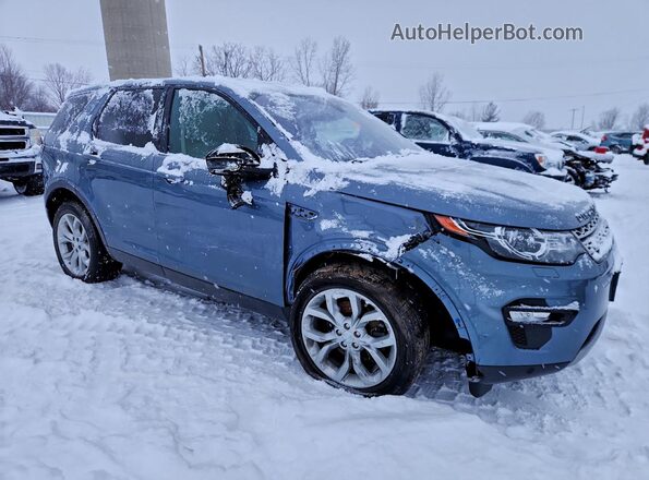 SALCR2FX5KH794221 2019 LAND ROVER DISCOVERY Синий Передняя правая четверть