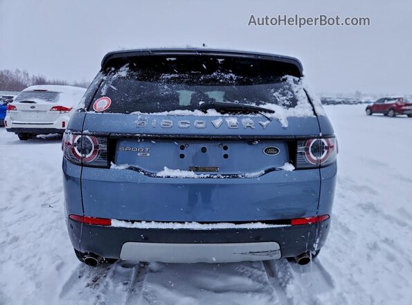 SALCR2FX5KH794221 2019 LAND ROVER DISCOVERY Синий Вид сзади