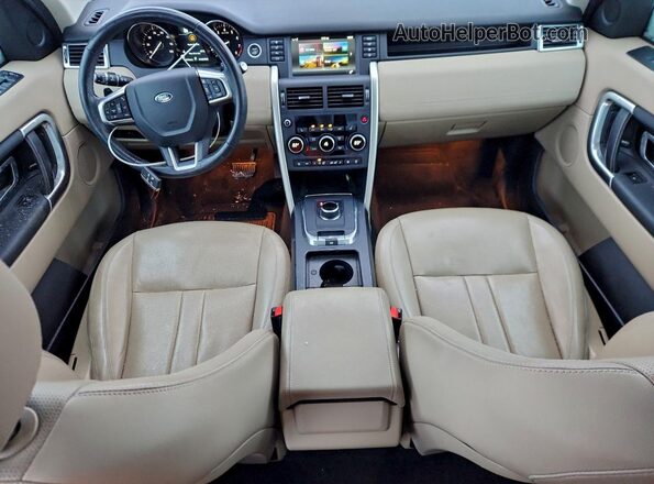 SALCR2FX5KH794221 2019 LAND ROVER DISCOVERY Синий Вид панели приборов