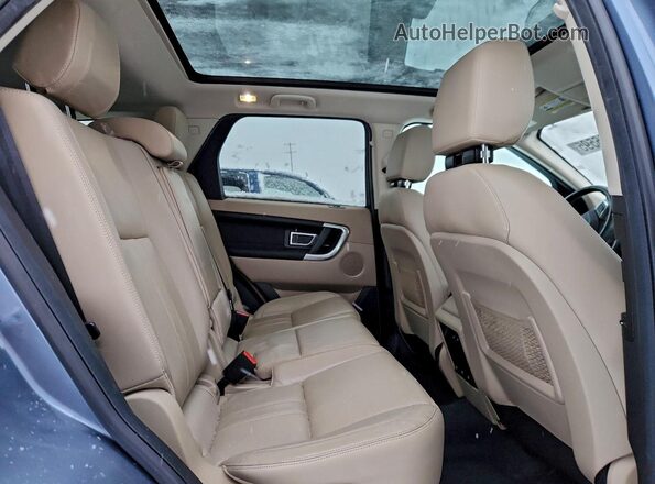SALCR2FX5KH794221 2019 LAND ROVER DISCOVERY Синий Вид задней части салона