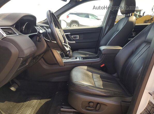 SALCR2FX7KH804845 2019 LAND ROVER DISCOVERY White Vista interior delantera