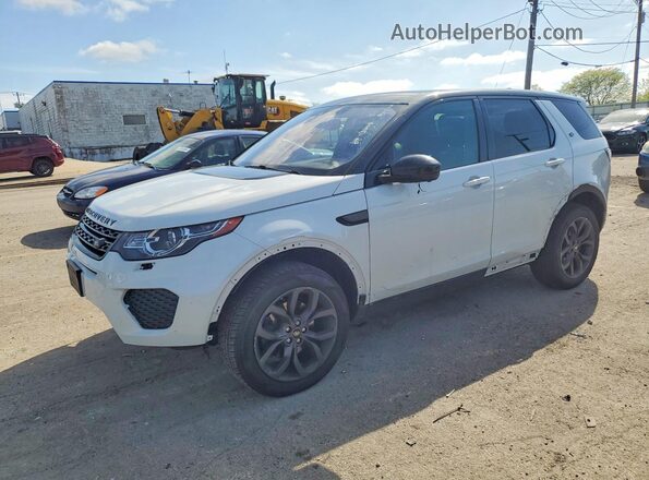 SALCR2FX7KH804845 2019 LAND ROVER DISCOVERY White Vista tres cuartos delantera izquierda