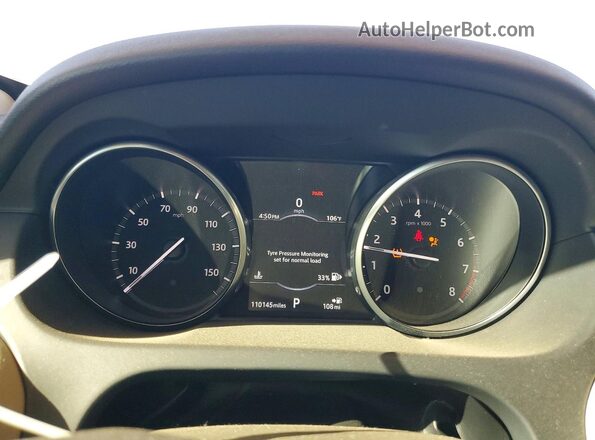 SALCR2RX5JH746356 2018 LAND ROVER DISCOVERY Белый Вид щитка приборов