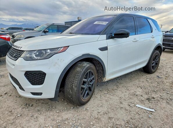 SALCR2SX4JH738243 2018 LAND ROVER DISCOVERY Белый Передняя левая четверть