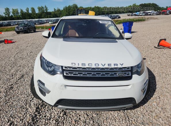 SALCT2BG1HH660063 2017 LAND ROVER DISCOVERY Белый Вид спереди