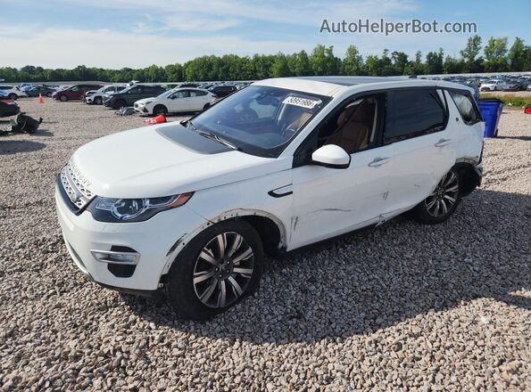 SALCT2BG1HH660063 2017 LAND ROVER DISCOVERY Белый Передняя левая четверть