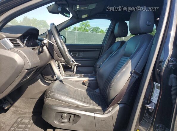 SALCT2BG8HH656446 2017 LAND ROVER DISCOVERY Черный Вид салона спереди