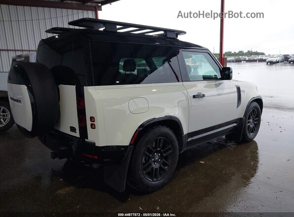 SALE26EU0P2129135 2023 LAND ROVER DEFENDER Белый Задняя правая четверть
