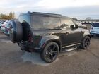 2023 Land Rover Defender 90 X-dynamic Se Черный vin: SALE26EU4P2166561