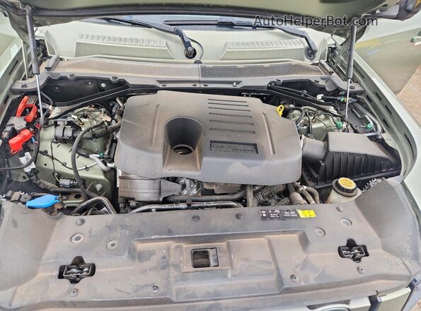 SALE27EU1P2111393 2023 LAND ROVER DEFENDER Зеленый Вид подкапотного пространства