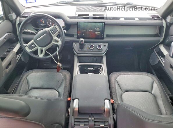 SALE2FEU2P2162816 2023 LAND ROVER DEFENDER Gray Առջևի վահանակի տեսք