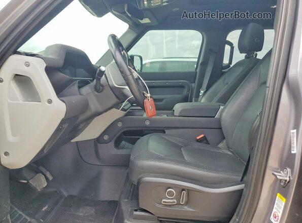 SALE2FEU2P2162816 2023 LAND ROVER DEFENDER Gray Սալոնի դիմացի տեսք